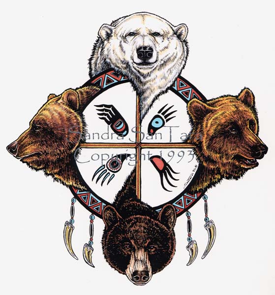 Native American Bear Symbol and Bear Meanings  Native american symbols,  Bear art, American symbols