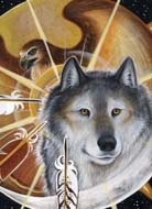 Wolf Hawk Totem 